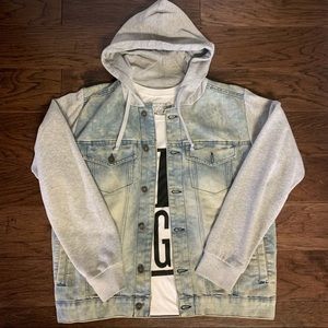 Hooded Jean Jacket